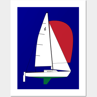 J/22 Sailboat Posters and Art